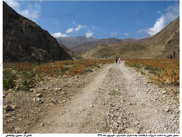 تور یکروزۀ بازدید از منطقۀ کوهستانی دشت دریوک در استان مازندران