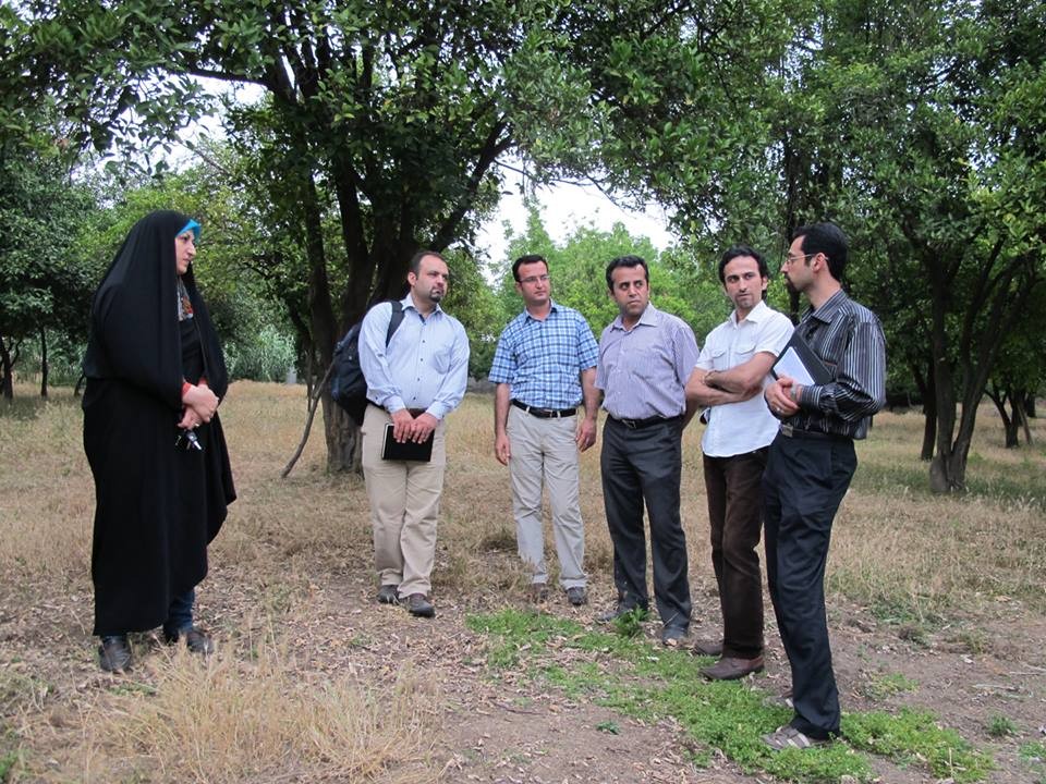 بازدید از باغ خانوادگی خانم حاج محمدی در امیرکلا