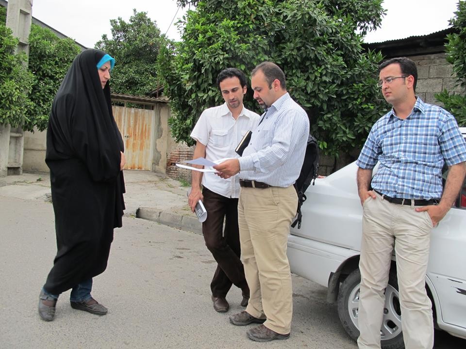 برنامه بازدید از باغ خانوادگی خانم حاج محمدی در امیرکلا