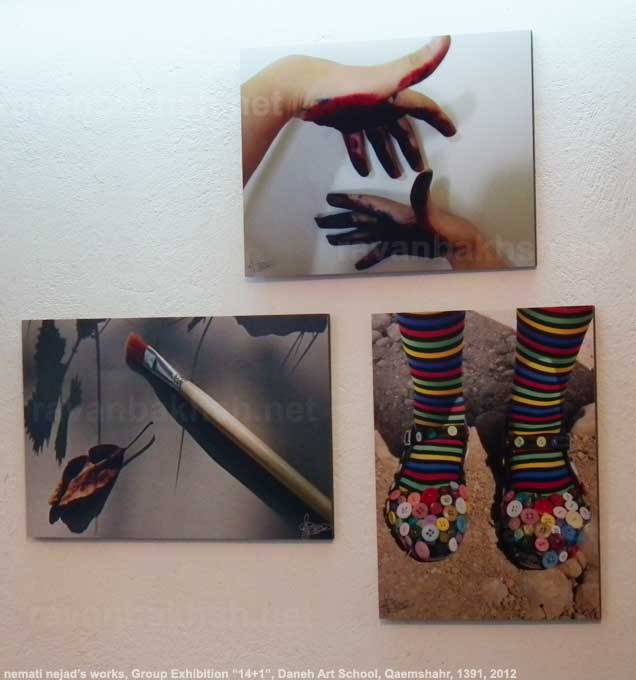 نمونه ای از عکس های مهدی نعمتی نژاد ارائه شده در نمایشگاه 1+14 درآموزشگاه آزاد هنری دانه، قائمشهر